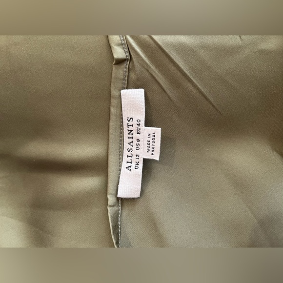 All Saints Olive Green Dress Set - Picture 13 of 16
